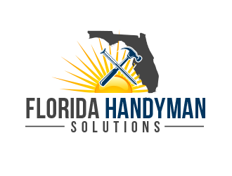 Florida Handyman Solutions logo design by BeDesign
