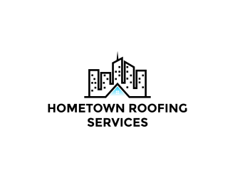 Hometown Roofing Services  logo design by senandung