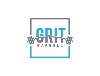 Grit Barbell logo design by sndezzo