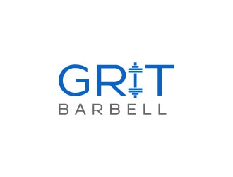 Grit Barbell logo design by zamzam
