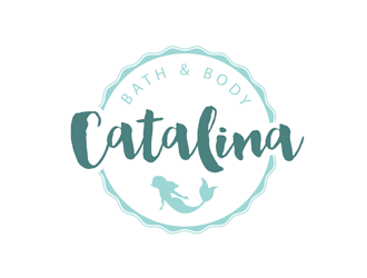 Catalina Bath & Body logo design by kunejo