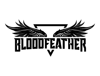BLOODFEATHER logo design by jaize
