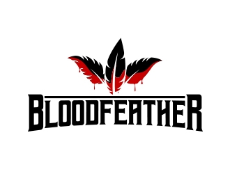 BLOODFEATHER logo design by MarkindDesign