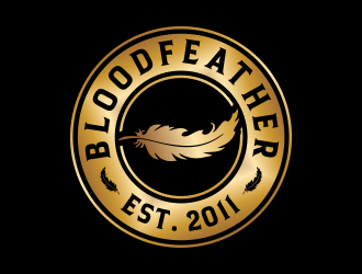 BLOODFEATHER logo design by done