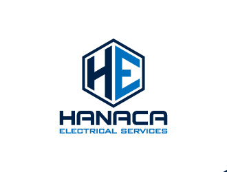 Hanaca Electrical Services logo design by pencilhand