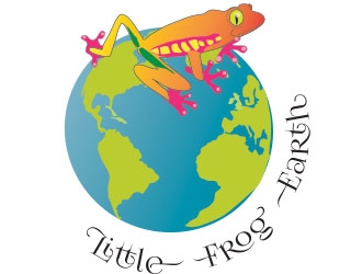 Little Frog Earth logo design by not2shabby