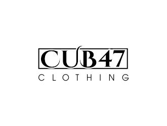 CUB47 or Cub47 Clothing logo design by JessicaLopes