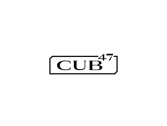 CUB47 or Cub47 Clothing logo design by Sunny