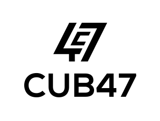 CUB47 or Cub47 Clothing logo design by keylogo