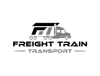 FREIGHT TRAIN TRANSPORT logo design by cintoko