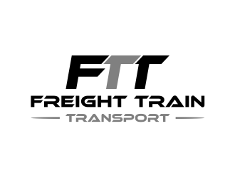FREIGHT TRAIN TRANSPORT logo design by cintoko