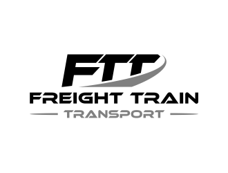 FREIGHT TRAIN TRANSPORT logo design by cintoko