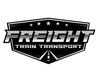 FREIGHT TRAIN TRANSPORT logo design by shere