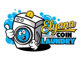 Elyana Coin Laundry  logo design by shere