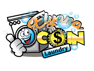Elyana Coin Laundry  logo design by shere