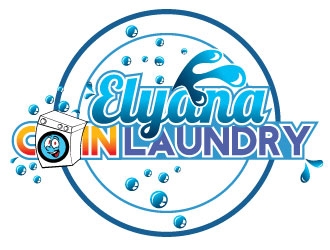 Elyana Coin Laundry  logo design by REDCROW