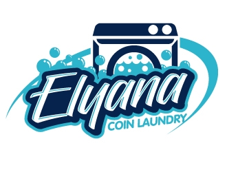 Elyana Coin Laundry  logo design by jaize