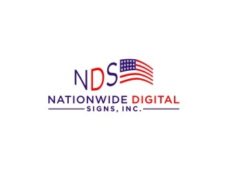 Nationwide Digital Signs, Inc. logo design by bricton