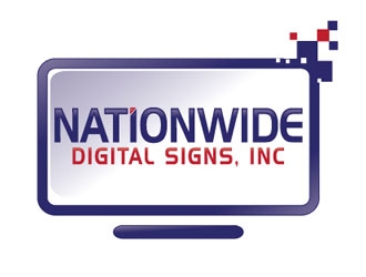 Nationwide Digital Signs, Inc. logo design by shere