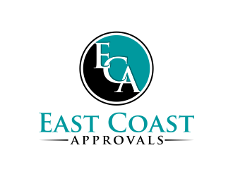 East Coast Approvals logo design by pakNton