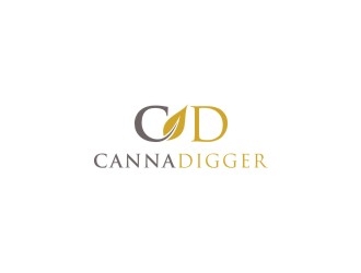 Canna Digger logo design by bricton