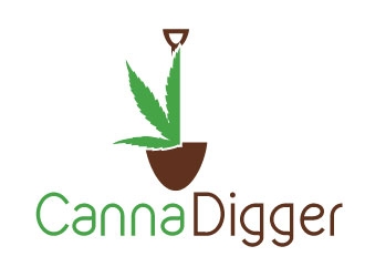 Canna Digger logo design by Suvendu