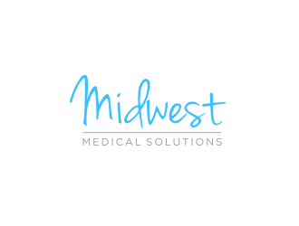 Midwest Medical Solutions  logo design by Renaker