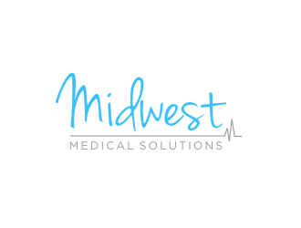 Midwest Medical Solutions  logo design by Renaker