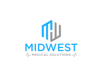 Midwest Medical Solutions  logo design by bomie
