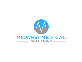 Midwest Medical Solutions  logo design by bomie