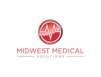 Midwest Medical Solutions  logo design by salis17