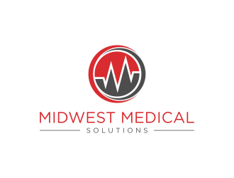 Midwest Medical Solutions  logo design by salis17
