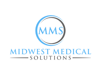 Midwest Medical Solutions  logo design by johana