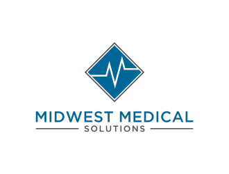 Midwest Medical Solutions  logo design by salis17