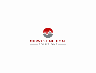 Midwest Medical Solutions  logo design by p0peye