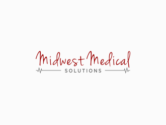 Midwest Medical Solutions  logo design by p0peye