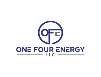 One Four Energy, LLC logo design by Greenlight