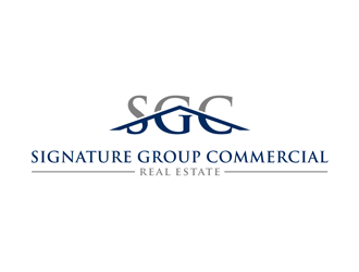 Signature Group Commercial Real Estate logo design by alby