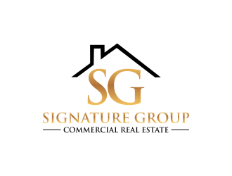 Signature Group Commercial Real Estate logo design by RIANW