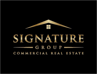 Signature Group Commercial Real Estate logo design by Fear