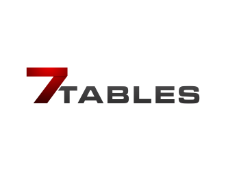 Seven Tables logo design by BlessedArt