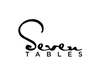 Seven Tables logo design by rief