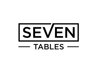 Seven Tables logo design by rief
