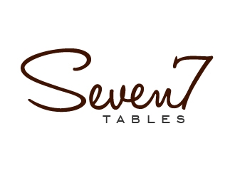 Seven Tables logo design by shravya