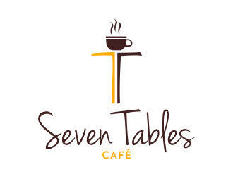 Seven Tables logo design by aldesign