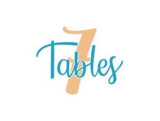 Seven Tables logo design by dibyo