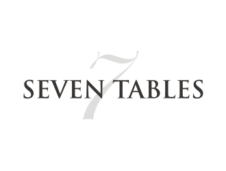 Seven Tables logo design by BintangDesign