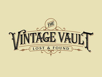 The Vintage Vault logo design by VhienceFX