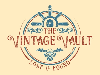 The Vintage Vault logo design by MAXR