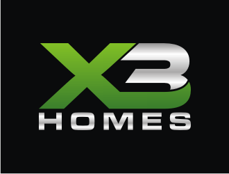 X3 Homes logo design by andayani*